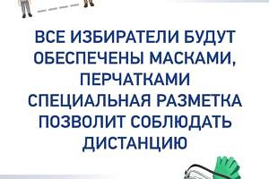 На территории ЕАО 11-13 сентября состоятся выборы губернатора региона. На избирательных участках будет безопасно. Маски, перчатки и одноразовые ручки выдадут каждому избирателю.