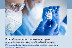 Когда начнётся массовая вакцинация от коронавируса в России? Какие препараты против этой болезни уже разработали наши учёные? Собрали всю известную информацию в карточках ??